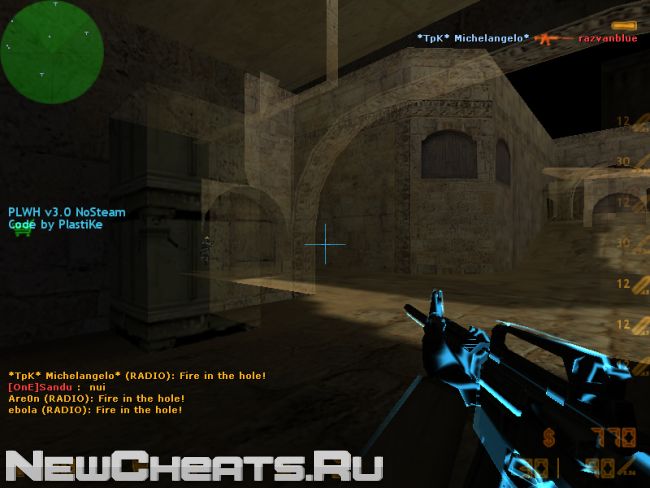 Скриншот чита Wallhack v3.0 PLWH v3.0