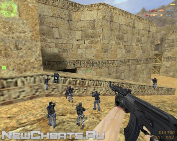 Скриншот чита Super Simple Wallhack 6.5