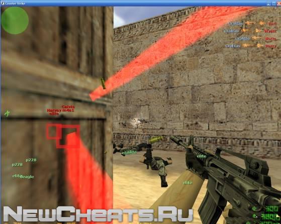 Скриншот чита CD Hack v8.2