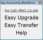 Скриншот [MW2]Easy Account v1.0.166